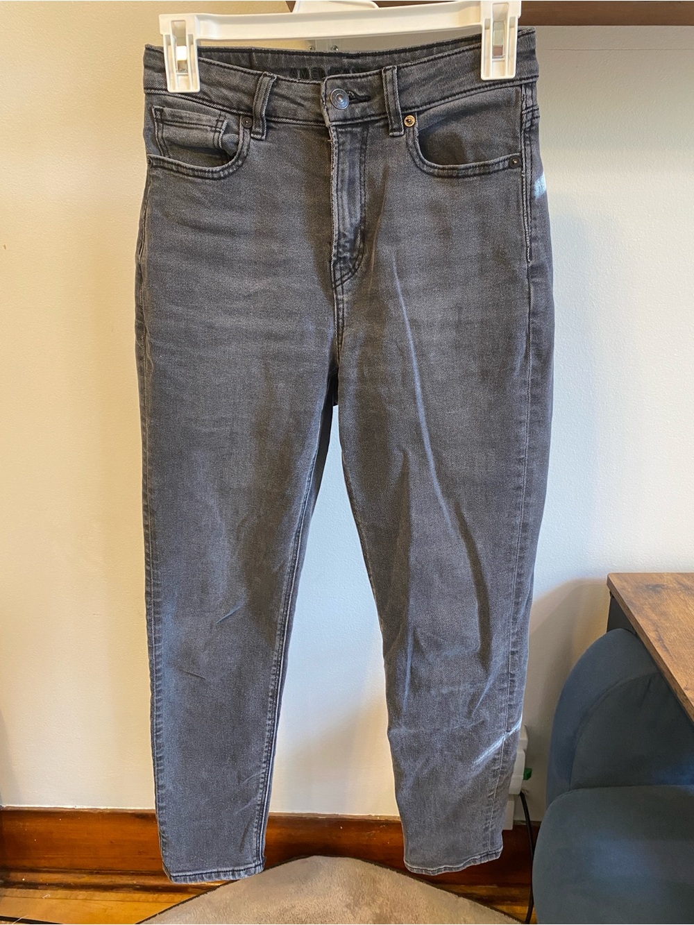 American Eagle Outfitters Black Stretch High-Rise Jeans